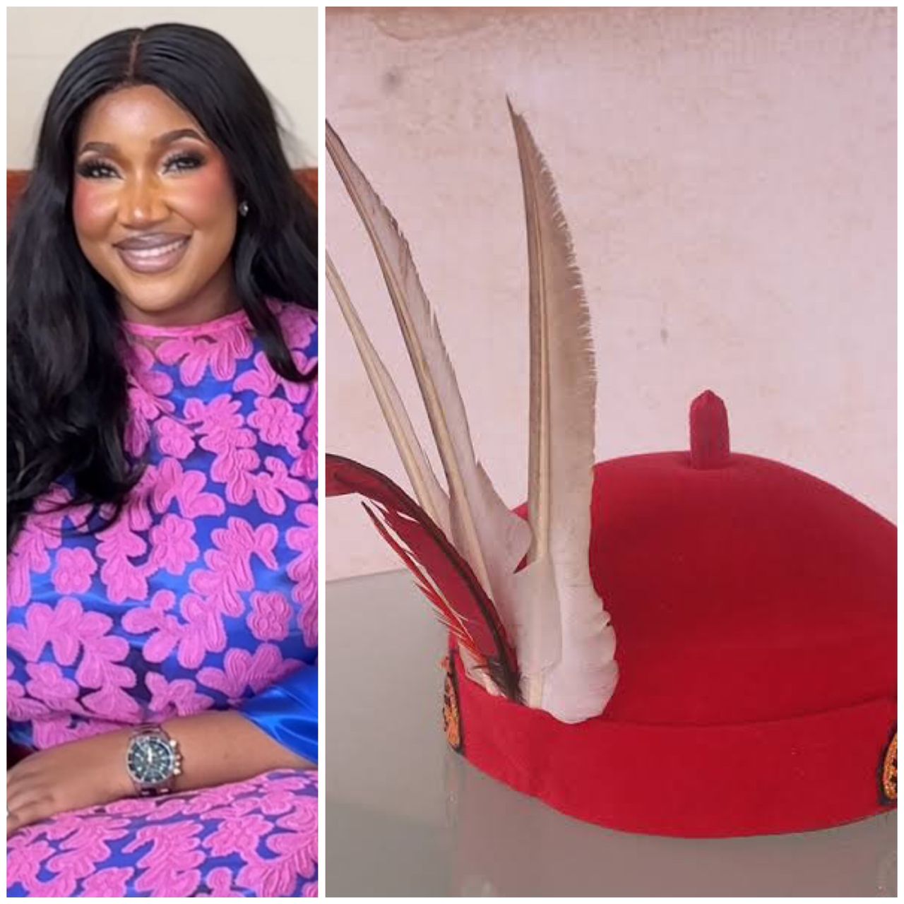 Is it proper for a woman to wear the red cap meant for titled Igbo men? -  Actress Judy Austin asks